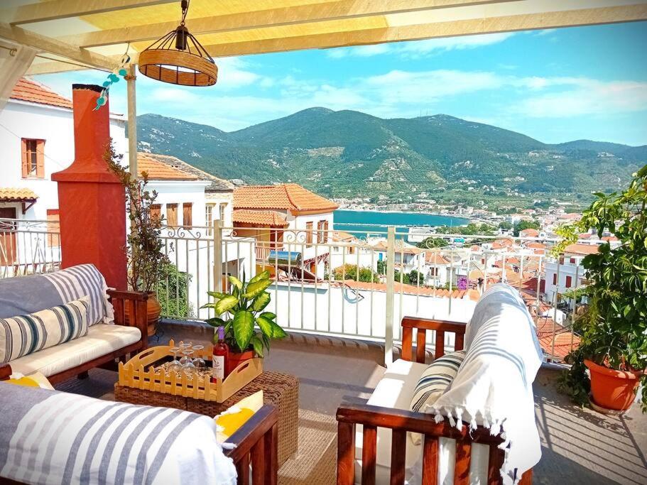 Duka'S Gardenhouse Villa Skopelos stad Exteriör bild